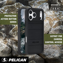 Pelican Protector MagSafe Case for iPhone 17 Pro 6.3 - Black