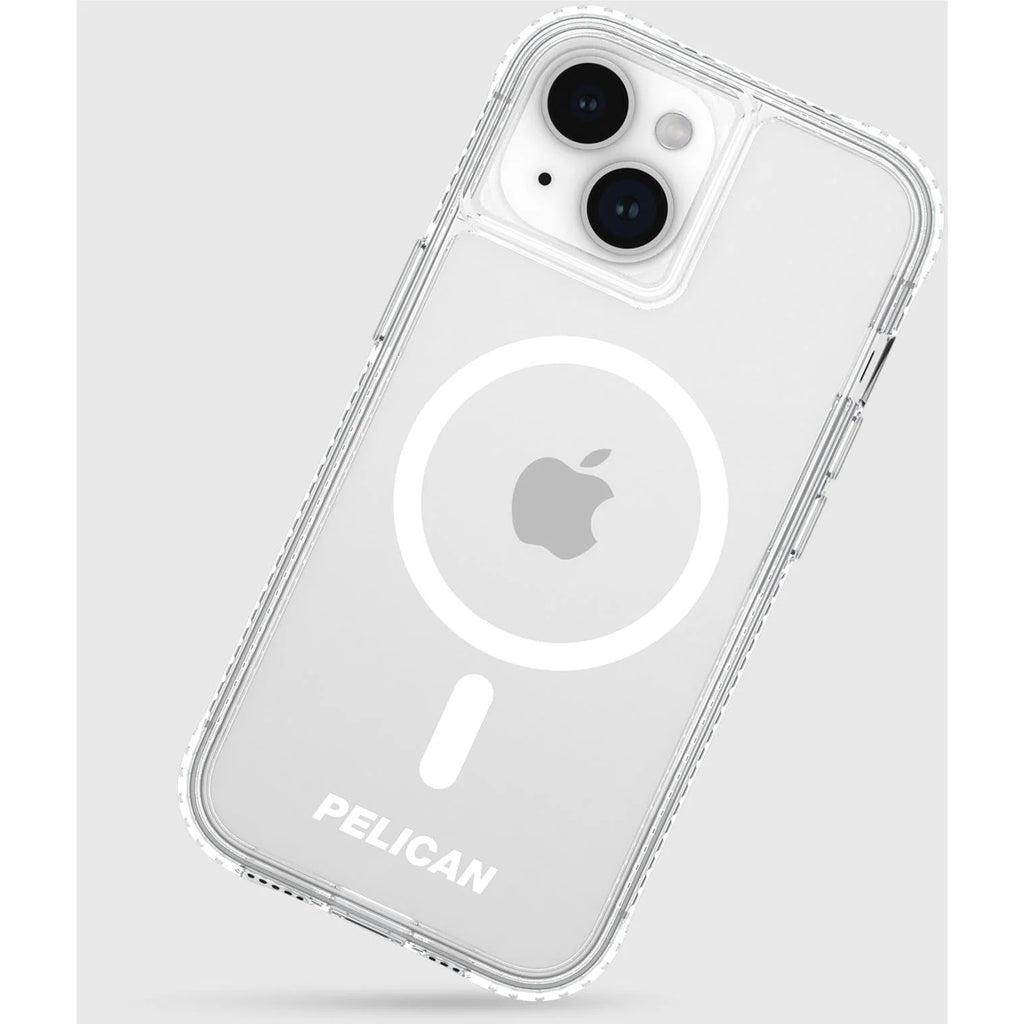 Pelican Protector MagSafe Case iPhone 15 Standard 6.1 / 14 / 13 - Clear