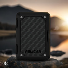 Load image into Gallery viewer, Pelican Shield Kevlar MagSafe Wallet Add on &amp; RFID Blocking - Black