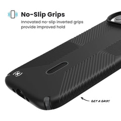 Speck Presidio2 Grip with ClickLock - iPhone 17 Air - Black/Grey