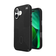 Speck Presidio2 Grip with ClickLock - iPhone 17 Standard - Black/Grey