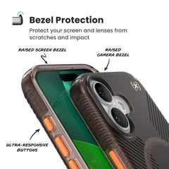Speck Presidio Lux Grip with ClickLock - iPhone 17 Standard - Shade Orange