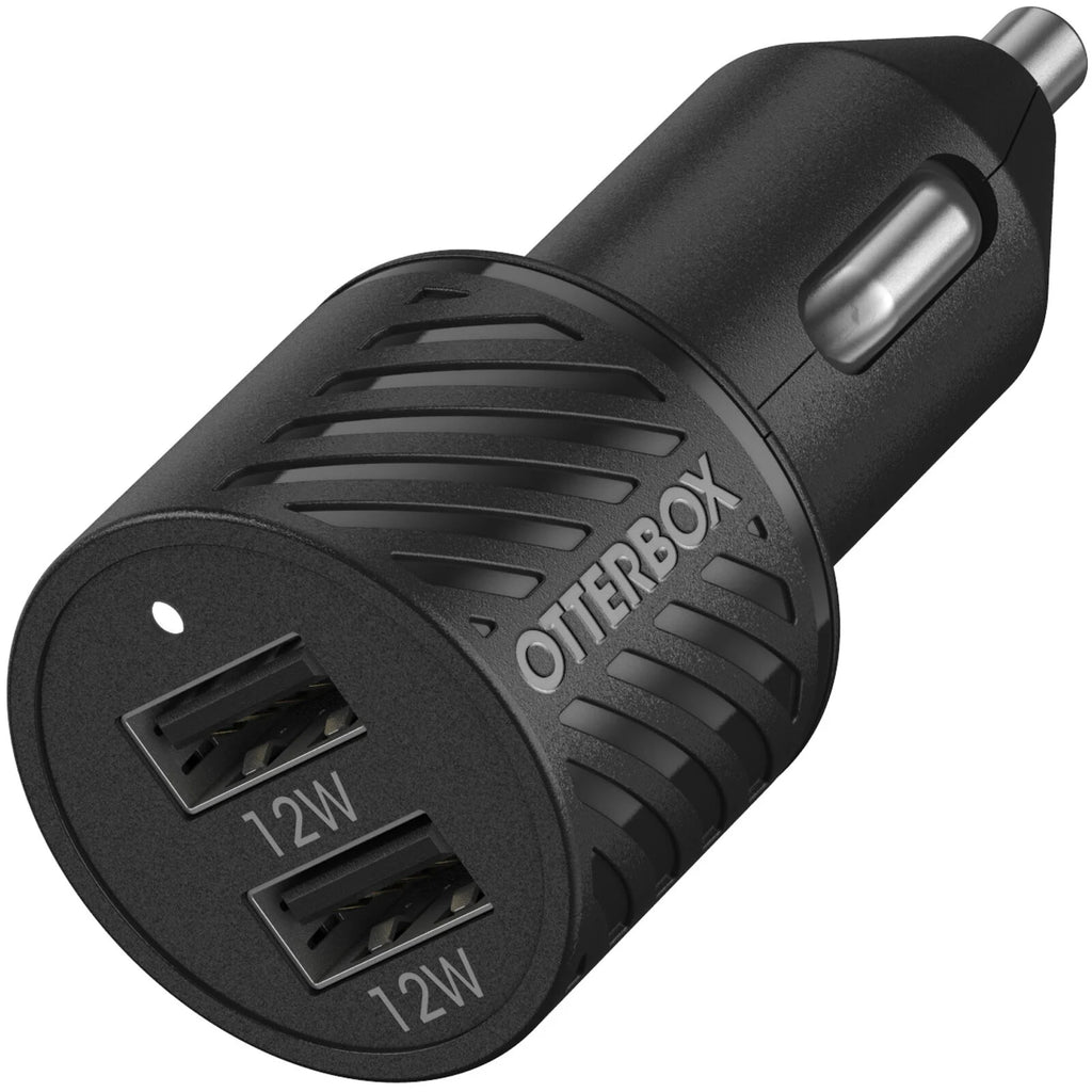 Otterbox Durable Car Charger 2x USB-A & 1M Cable USB-C 24W Combined