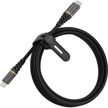 Load image into Gallery viewer, Otterbox Premium PD Fast Charge Cable Lightning to USB-C 2M - Black