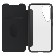 Otterbox React Folio Case Samsung S25 Plus 6.7 inch - Black / Clear