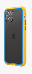RhinoShield CrashGuard NX Customisable Protective Bumper Case For iPhone 11 Pro - Yellow/Azure Blue