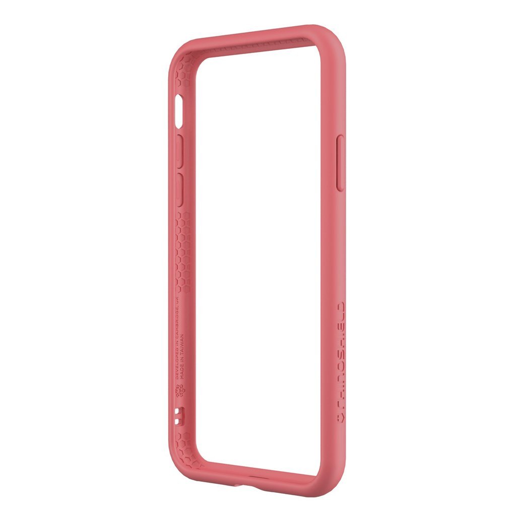 RhinoShield CrashGuard NX Customisable Protective Bumper Case for iPhone X - Coral Pink