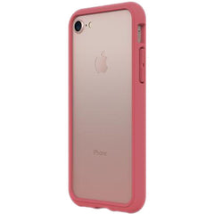 RhinoShield CrashGuard Bumper Case for iPhone 8 / 7 / SE 2020 / SE 2022 Coral Pink - FREE Screen Protector
