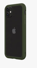 Load image into Gallery viewer, RhinoShield CrashGuard Customizable Bumper Case for iPhone 11 - Camo Green