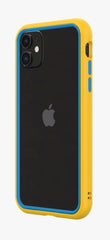 RhinoShield CrashGuard Customizable Bumper Case for iPhone 11 - Yellow / Azure Blue