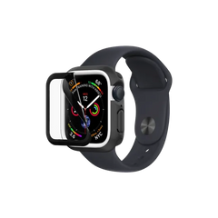 RhinoShield Apple Watch 3D Impact Screen Protectors 40mm 4/5/6/SE - Black Rim
