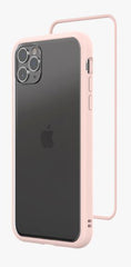 RhinoShield Mod NX Bumper Case & Clear Backplate iPhone 11 Pro Max - Blush Pink