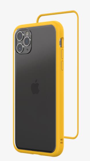 RhinoShield Mod NX Bumper Case & Clear Backplate iPhone 11 Pro Max - Yellow