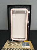 RhinoShield Mod NX Bumper Case & Clear Backplate For iPhone XR - Blush Pink/White