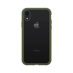RhinoShield Mod NX Bumper Case & Clear Backplate For iPhone XR - Camo Green