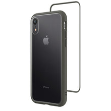 Load image into Gallery viewer, RhinoShield Mod NX Bumper Case &amp; Clear Backplate For iPhone XR - Graphite