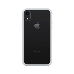 RhinoShield Mod NX Bumper Case & Clear Backplate For iPhone XR - Platinum Grey