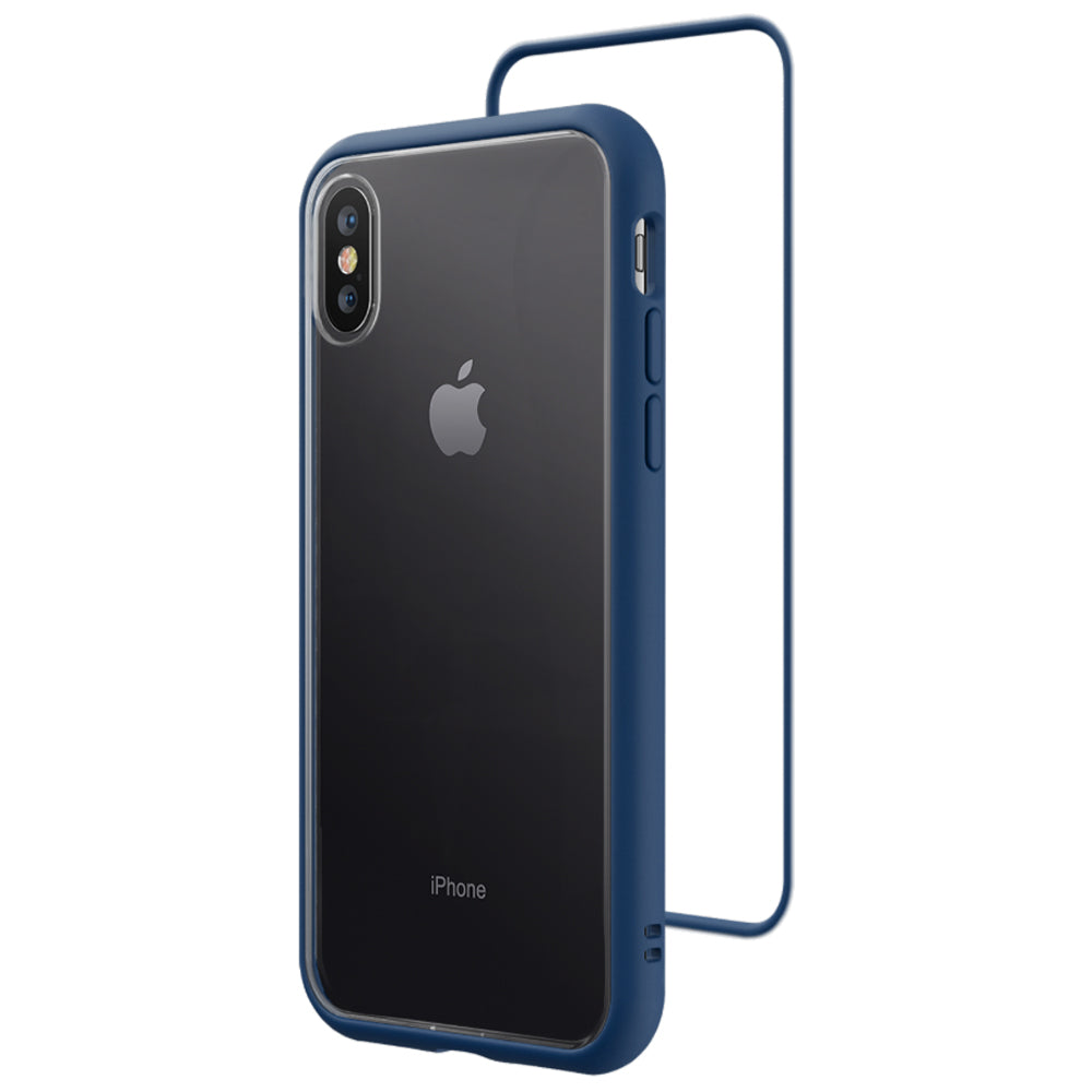 RhinoShield Mod NX Bumper Case Clear Backplate For iPhone XS Max