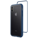 RhinoShield Mod NX Bumper Case & Clear Backplate For iPhone XS Max - Royal Blue