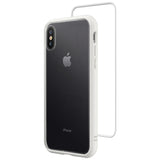 RhinoShield Mod NX Bumper Case & Clear Backplate For iPhone XS Max - White