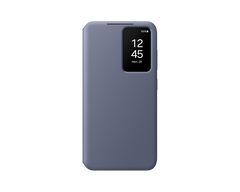 Samsung Official Smart View Wallet Case S24 Standard 6.2 inch - Violet