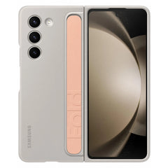 Samsung Standing Case with Strap for Samsung Galaxy Z Fold 5 (2023) - Sand Grey