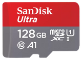 SanDisk 128GB Ultra microSDXC UHS-I 140MBps Memory Card