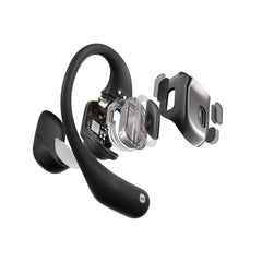 SHOKZ OpenFit Open Ear DirectPitch Bluetooth Earbuds - Black