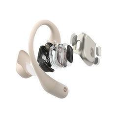 SHOKZ OpenFit Open Ear DirectPitch Bluetooth Earbuds - Beige