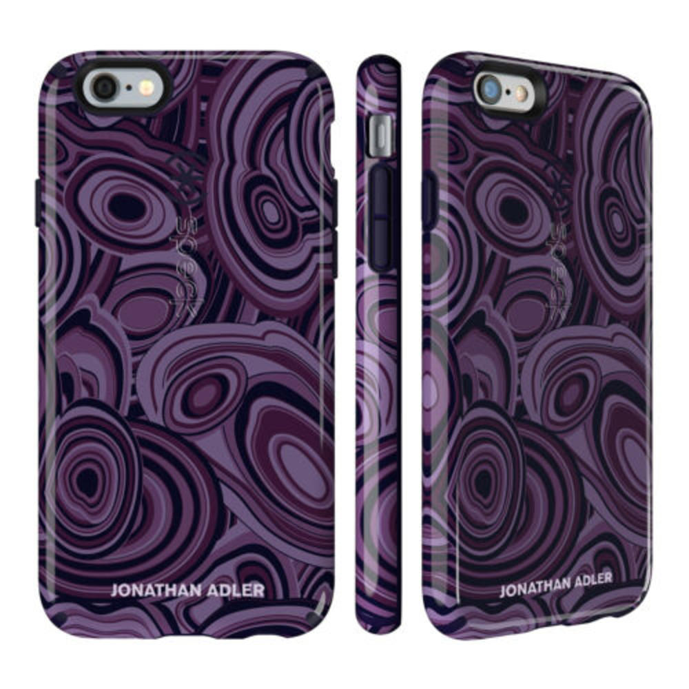 Speck CandyShell Inked Case for iPhone 6/6s Malachite Berry Pruple - FREE Screen Protector
