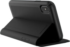 Speck Presidio Folio Leather for iPhone XS Max - Black