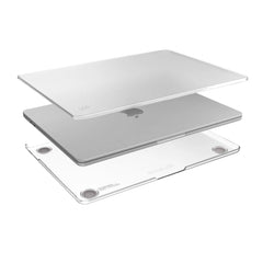 Speck Smart Shell Protective case Macbook Air 13 inch M2 / M3 / M4 2022-2025 Clear Translucent
