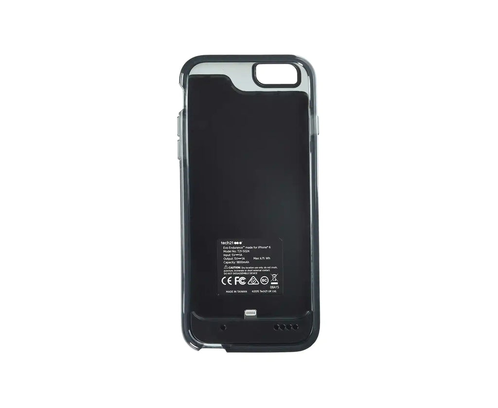 Tech21 Evo Endurance for iPhone 6 Battery Case - Black