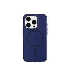 Tech 21 Evo Check w/ MagSafe Case for iPhone 15 Pro 6.1 - Midnight Blue