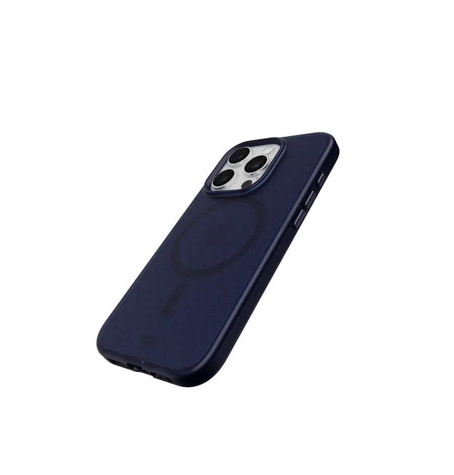 Tech 21 Evo Check w/ MagSafe Case for iPhone 15 Pro 6.1 - Midnight Blue