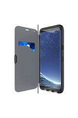 Tech21 Evo Wallet Case for Samsung Galaxy S8 Plus - Black