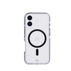 Tech21 EvoCrystal MagSafe Case iPhone 17 Standard - Clear/Black
