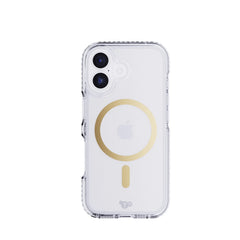 Tech21 EvoCrystal MagSafe Case iPhone 17 Standard - Metallic Gold