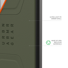 UAG Civilian Case with Magnets for Samsung Galaxy S26 Ultra - Olive Drab / Orange