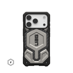 UAG Monarch Pro Carbon Fibre MagSafe Case for iPhone 17 Pro – Titanium