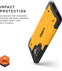 UAG Pathfinder Case with Magnets for Samsung Galaxy S25 Ultra - Heritage Yellow