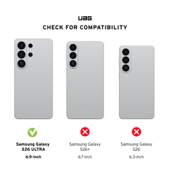 UAG Plyo with Magnets Samsung Galaxy S26 Ultra - Ice / Silver