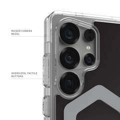 UAG Plyo Pro Rugged Case & Magnet Samsung S25 Ultra - Black / Clear Ombre