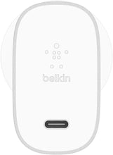 Load image into Gallery viewer, Belkin Fast Charge Home Charger 27W USB-C - White