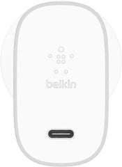 Belkin Fast Charge Home Charger 27W USB-C - White