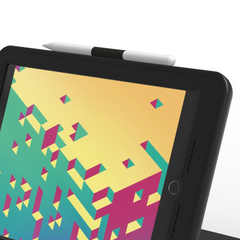 ZAGG Rugged Pro Connect Detachable Case & Keyboard for iPad 7th 8th 9th 10.2 - Black