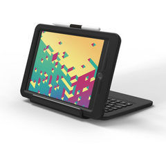 ZAGG Rugged Pro Connect Detachable Case & Keyboard for iPad 7th 8th 9th 10.2 - Black