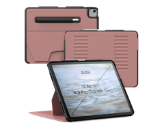 Zugu Case for iPad Air 13 M2 / M3 / M4 & Pro 12.9 3rd 4th Gen - Dessert Rose