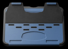 Zugu Rugged Folio Case iPad Mini 6/7 /A17 Pro Gen & Magnetic Stand - Blue