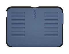 Zugu Rugged Folio Case iPad Mini 6/7 /A17 Pro Gen & Magnetic Stand - Blue